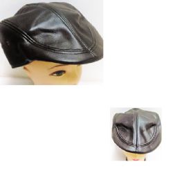 24 Wholesale Leather Golf Hat