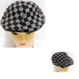 24 Bulk Checker Golf Hat(dozen)color Assorted