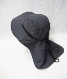 24 Pieces Men's Cowboy Sun Hat In Gray - Cowboy & Boonie Hat
