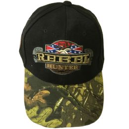 60 Wholesale Rebel Hunter Baseball Cap