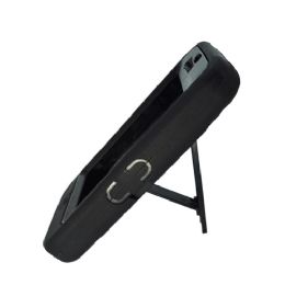 12 Wholesale Heavy Duty Black Protective Case With Stand