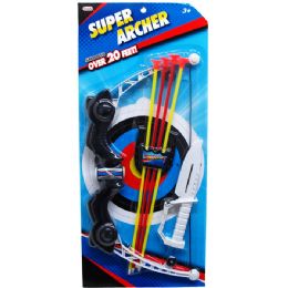 36 Wholesale Bow And Soft Arrows Play Set In Blister Card