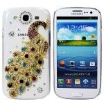 12 Wholesale Glaxy Iii S3 3d Peacock Gold Protective Case