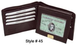 24 Pairs Bi Fold Wallet Black - Wallets & Handbags