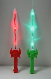 36 Wholesale Flash Sword With Sound/color Assorted