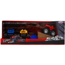 12 Wholesale Spin Action Trucks With Accssories In Open Box