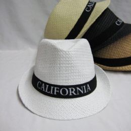 36 Wholesale "california"fedora Hat