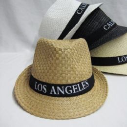 36 Wholesale "los Angeles"fedora Hat