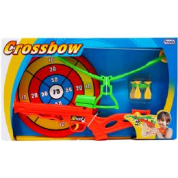 12 Wholesale Toy Crossbow Play Set With Bulls Eye In Open Box