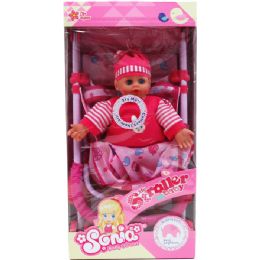 9 Wholesale Soft Doll With Metal Stroller