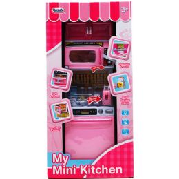 12 Pieces 12.25" B/o Kitchen Microwave W/light&sound - Toy Sets