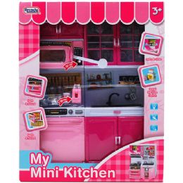 12 Pieces 2pc 12.25" B/o Kitchen Micro Wave & Sink - Girls Toys