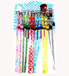 120 Wholesale Collars With/ Bell Color Assorted