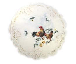 120 Wholesale Rooster & Chicks 11 Inch Round