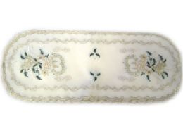 48 of Holly & White Candle & Bell 19 Inch X 7 Inch Oblong