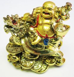 12 Pairs Buddha With/turtle/ 5x3 - Home Decor