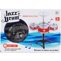 12 Wholesale 6pc Big Band Drum Play Set In Color Box