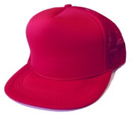 144 Wholesale Youth Mesh Blank Caps