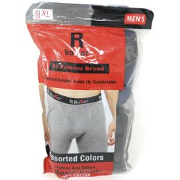 48 Wholesale Famous Brand Men's Cotton Tagleboxer Briefs 2-Pack