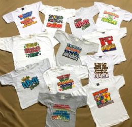 144 Wholesale A Printed Toddler Tees Lot