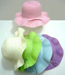 24 Pieces Bonnet Hats - Sun Hats