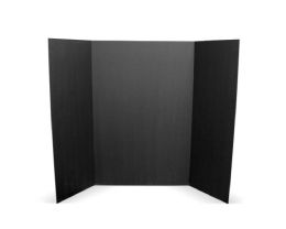3 Pieces 36" X 48" Total Black Foam Project Board - Poster & Foam Boards