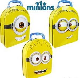 48 Pieces Minions Metal Lunch Boxes - Lunch Bags & Accessories