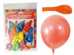 144 Wholesale 12 Piece Balloons