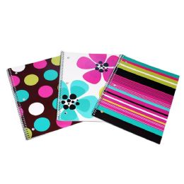 48 Wholesale Kids Aloha 1 Subject Notebook In Assorted In 3 MultI-Color Prints