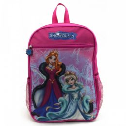 24 Wholesale 15" Character Backpacks In A MultI-Color Snow Qeen Print