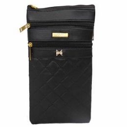 12 Pieces Fashion Bag With Gold Double Zipper - Handbags