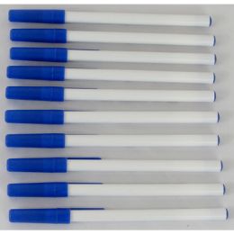 576 Wholesale Stick Pens - Blue 500/case