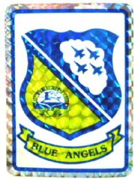 96 Wholesale 3" X 4" Decal, Blue Angels,