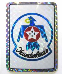 96 Wholesale 3" X 4" Decal Thunderbirds