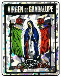 96 Wholesale 3" X 4" Decal, Virgen De Guadalupe