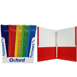 100 of Twin Pocket Folders With Fasteners