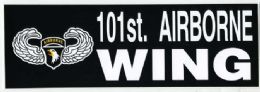 48 Wholesale 3" X 9" Decal, 101st Airborne Wing