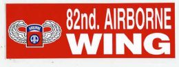 48 Wholesale 3" X 9" Decal, 82nd Airborne Wing