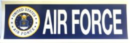 48 Wholesale 3" X 9" Decal, Air Force