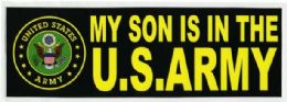 48 Pieces 3" X 9" Decal, My Son Is In The U.s. Army - Stickers