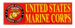 48 Pieces 3" X 9" Decal, United States Marine Corps - Stickers