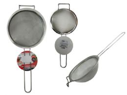 48 Wholesale Strainer With Handle Stainless Steel
