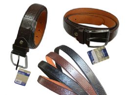 144 Pieces Men's Belt - Mens Belts