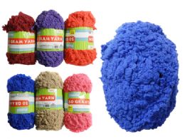96 Pieces 50g Yarn In 6 Assorted Colors - Rope and Twine