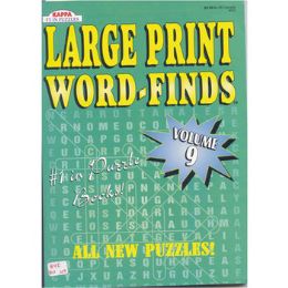 48 of Large Print Word Find - Full Size Book