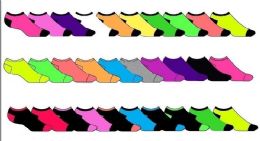 600 Pairs Womans Fashion Printed Low Cut Ankle Socks Size 9-11 - Womens Ankle Sock