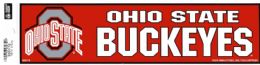 48 Pieces 3" X 12" Licensed Ohio State U. Buckeyes Decal, - Stickers