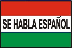 12 Wholesale 3' X 5' Polyester Flag, "se Habla Espaol" (spanish Spoken Here) With Grommets