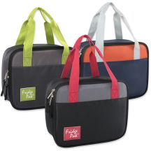 24 Wholesale Fridge Pack Two Tone Lunch Bags - Boys