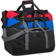24 Pieces 20 Inch Duffel Bag Assorted Colors - Duffel Bags